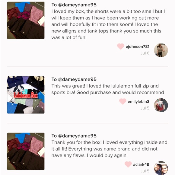 All Lululemon Box🎁🎉 - Picture 3 of 4